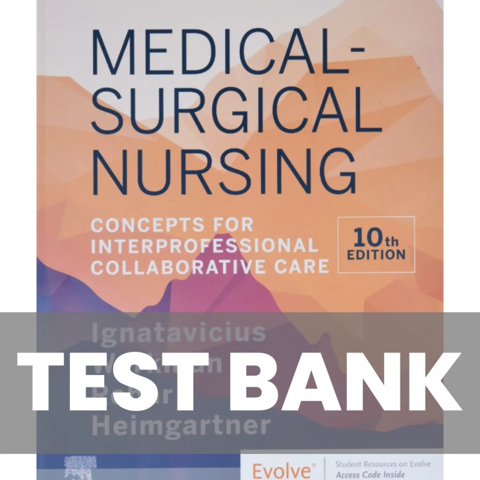 Medical surgical nursing ignatavicius test bank