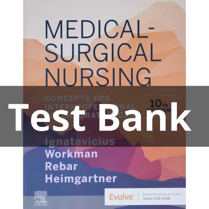 Medical surgical nursing ignatavicius test bank